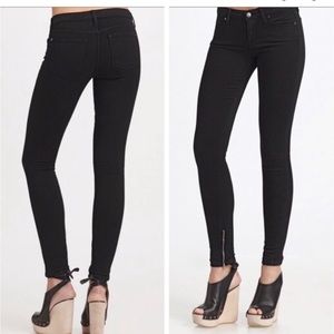 Vince Ladies Size 26 Espresso Color Skinny Jeans